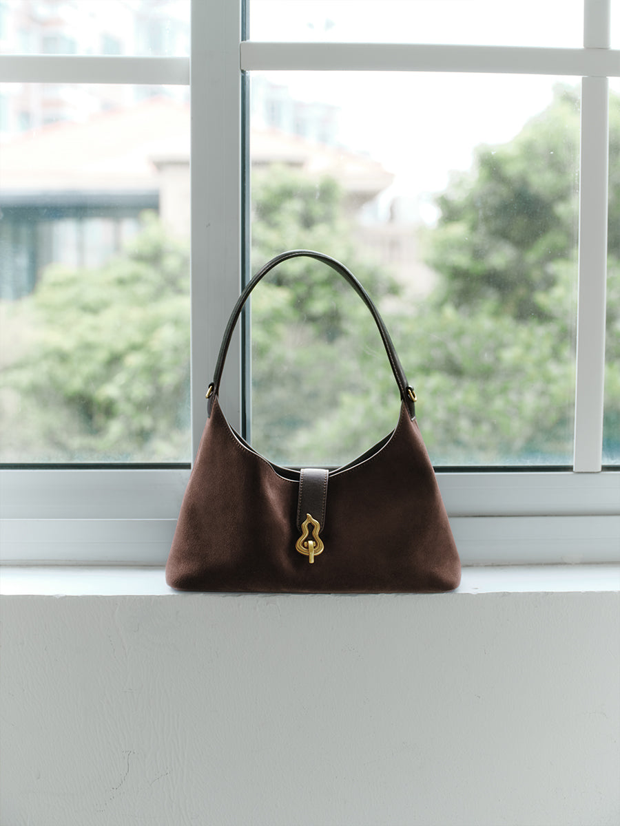 SUEDE CAPSULE COLLECTION TOTE BAG
