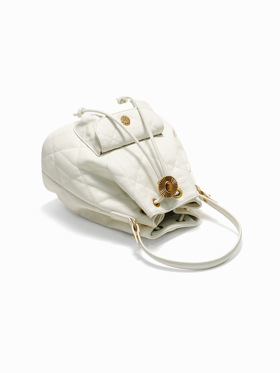 Foamed Cream-Bucket Bag