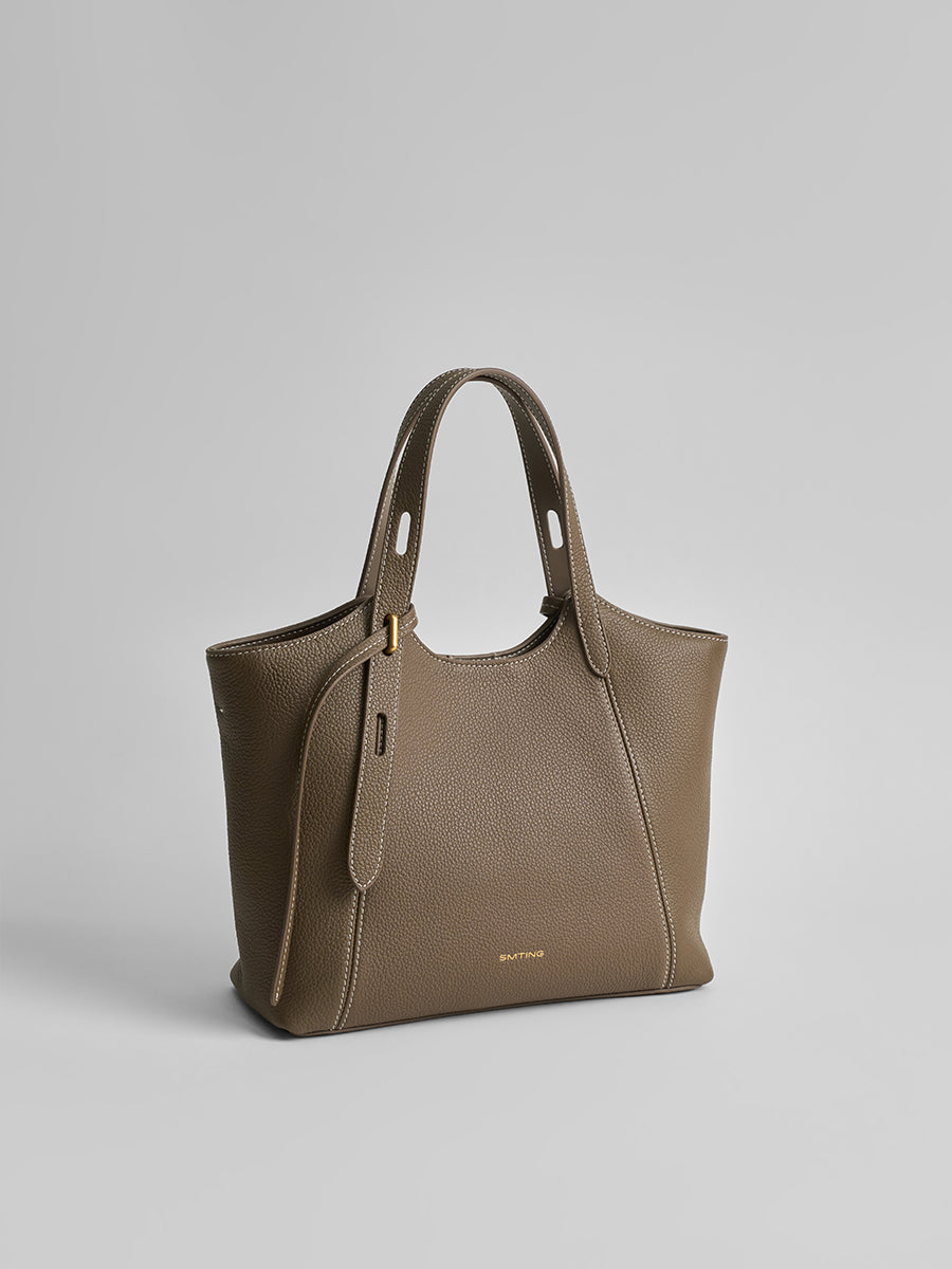 First-layer cowhide tote bag