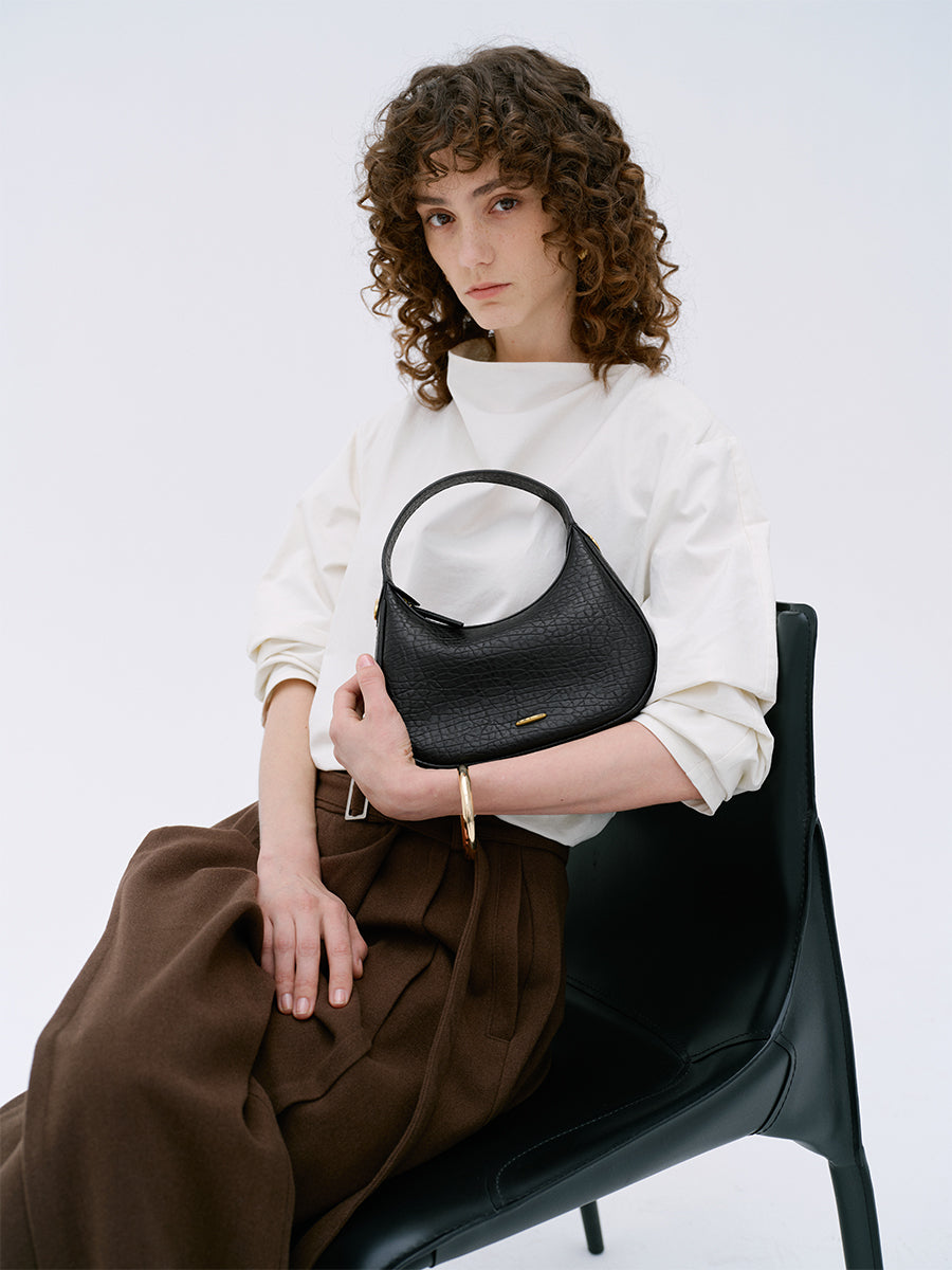 High-end Luxury Crescent Moon Bag