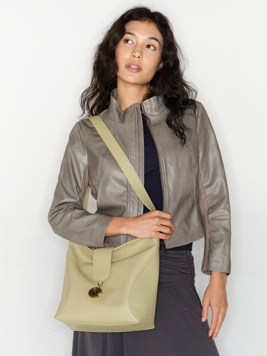 Chiffon-Bucket Bag