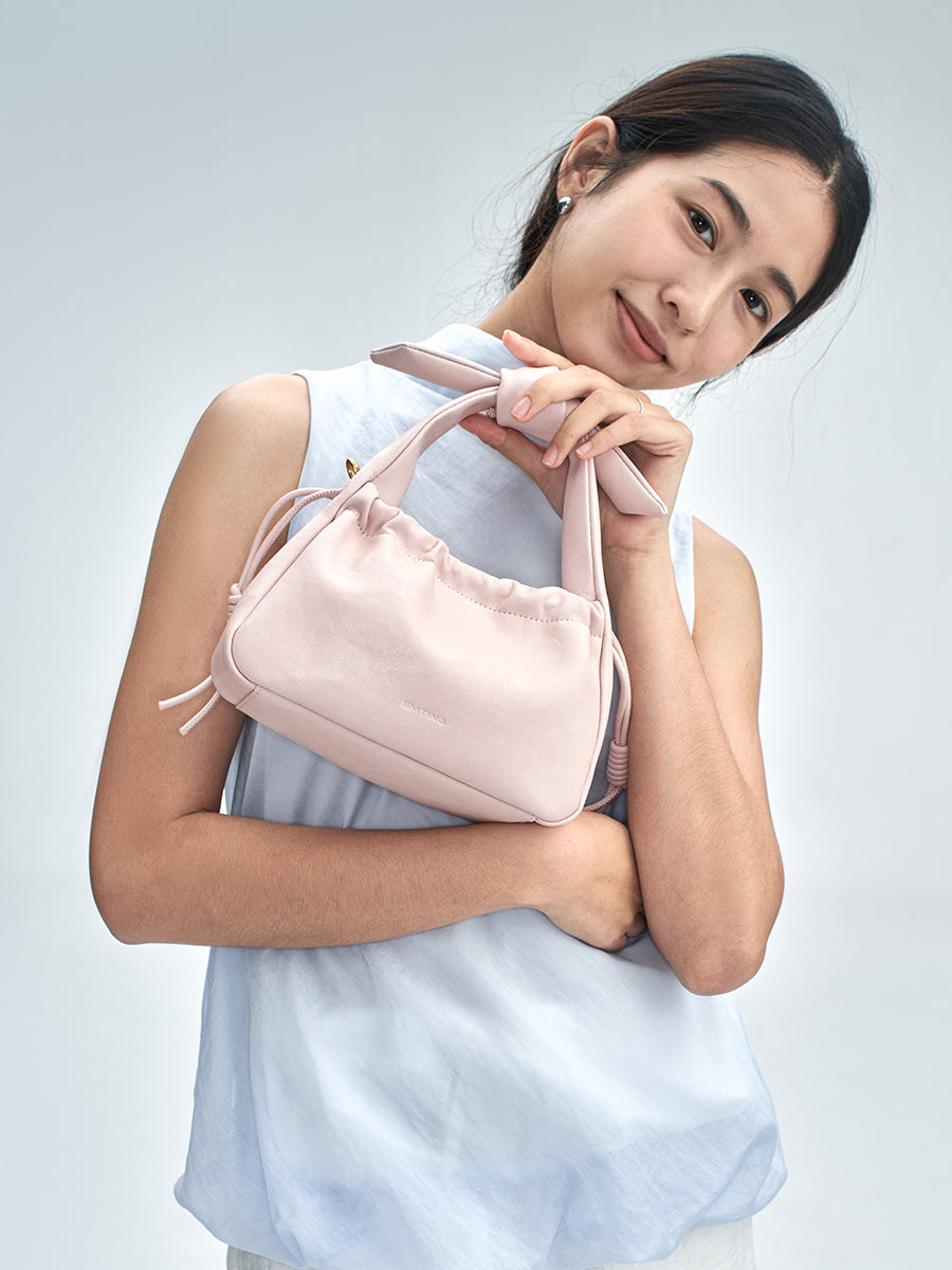 The Little Rabbit On The Run-Ruched Bag