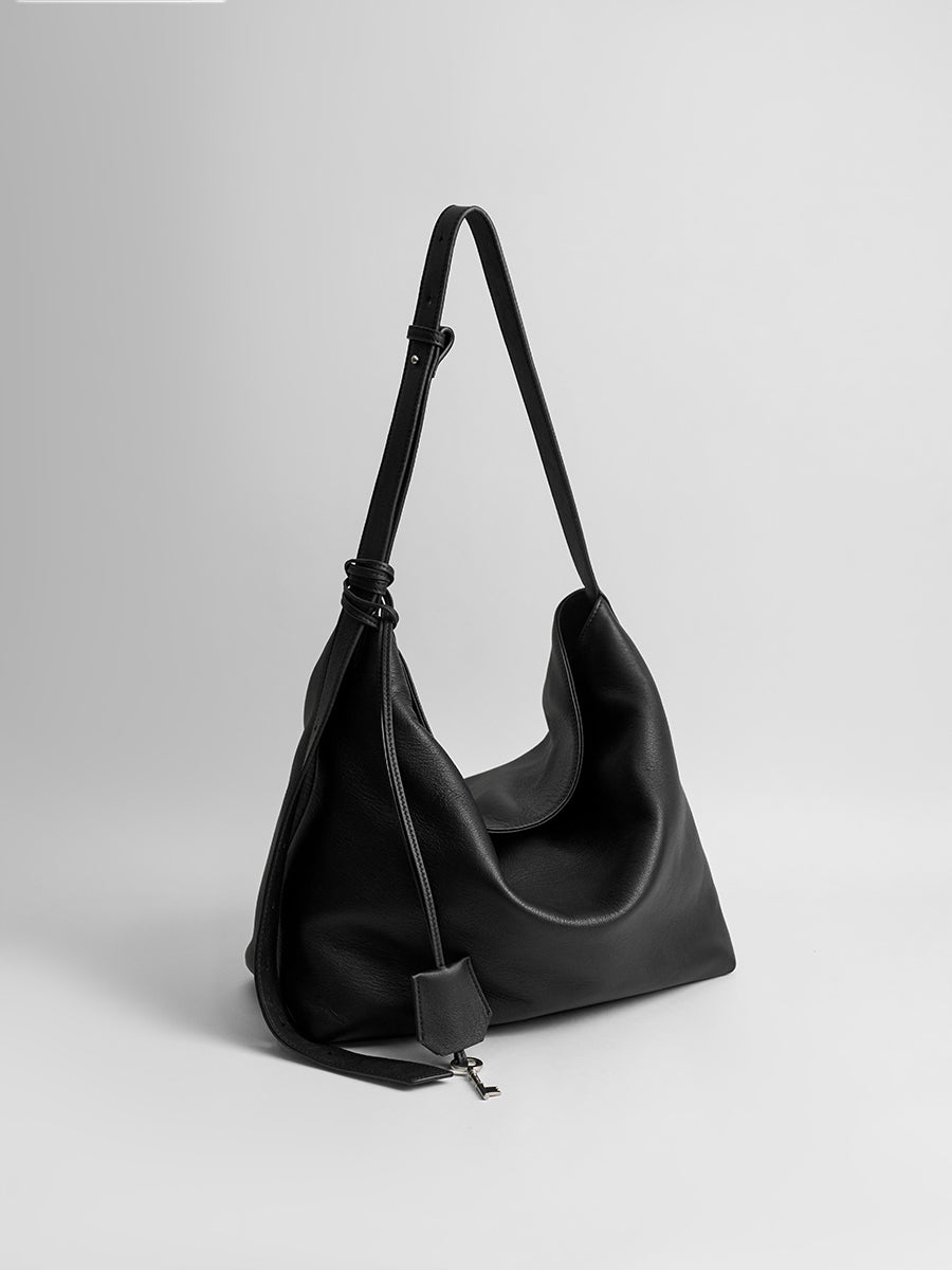 First-layer cowhide tote bag