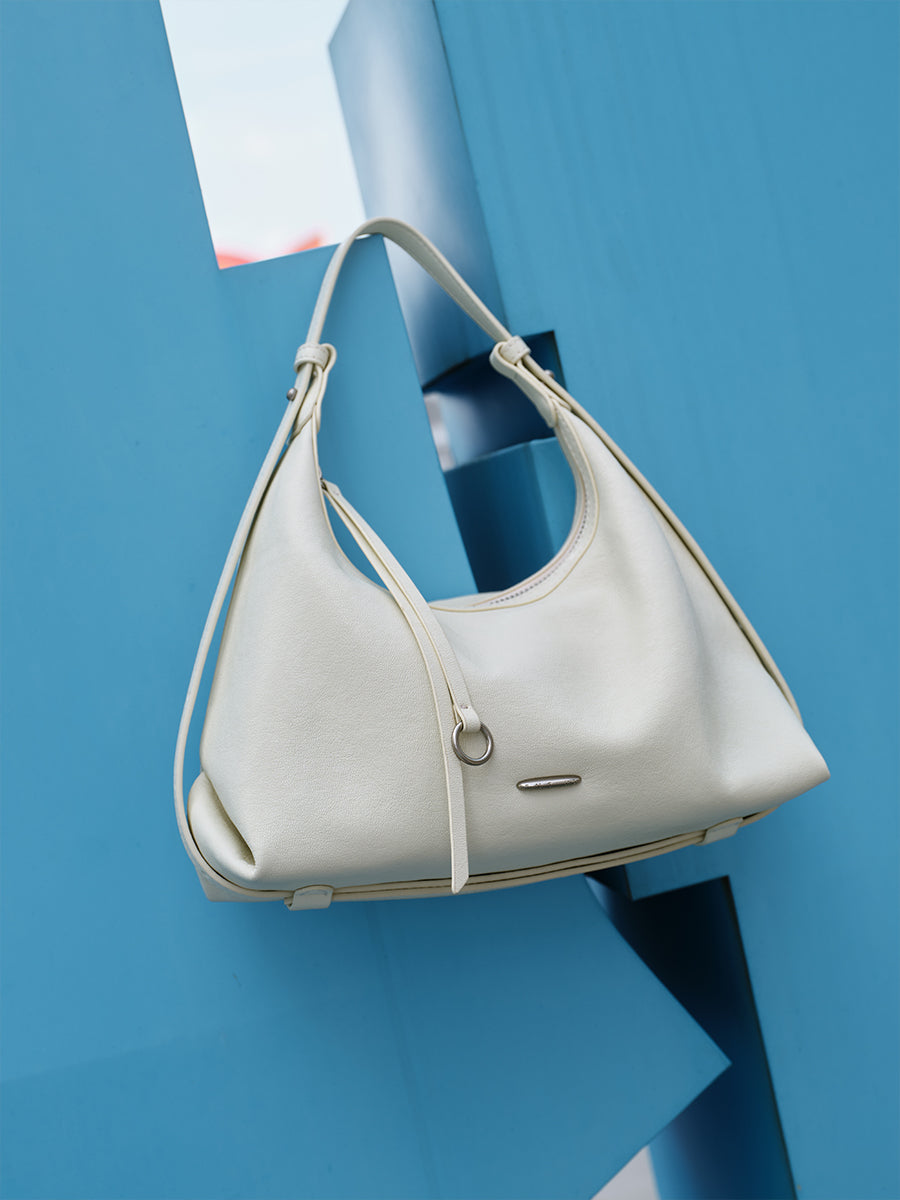 Minimalist hobo bag