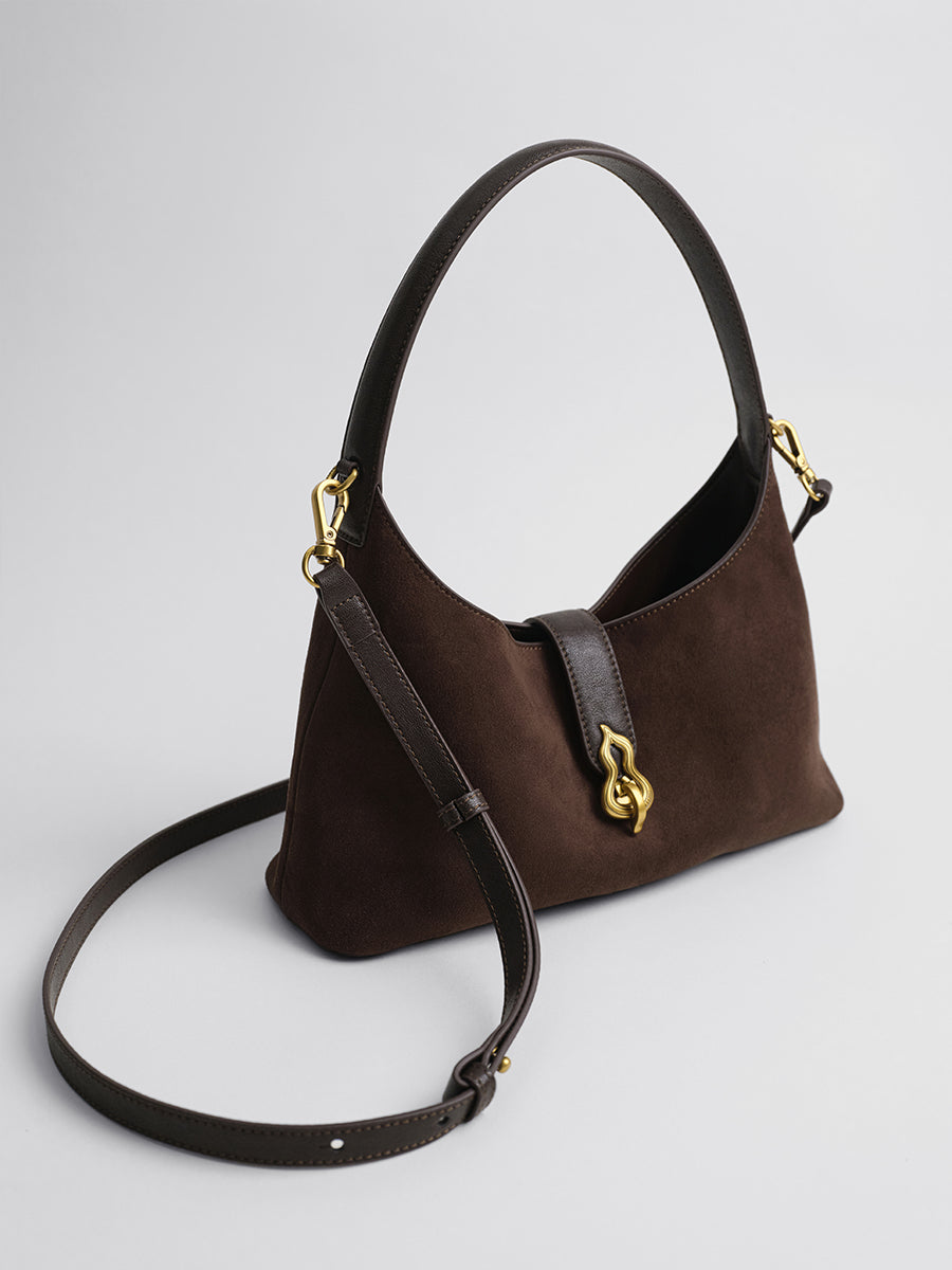SUEDE CAPSULE COLLECTION TOTE BAG