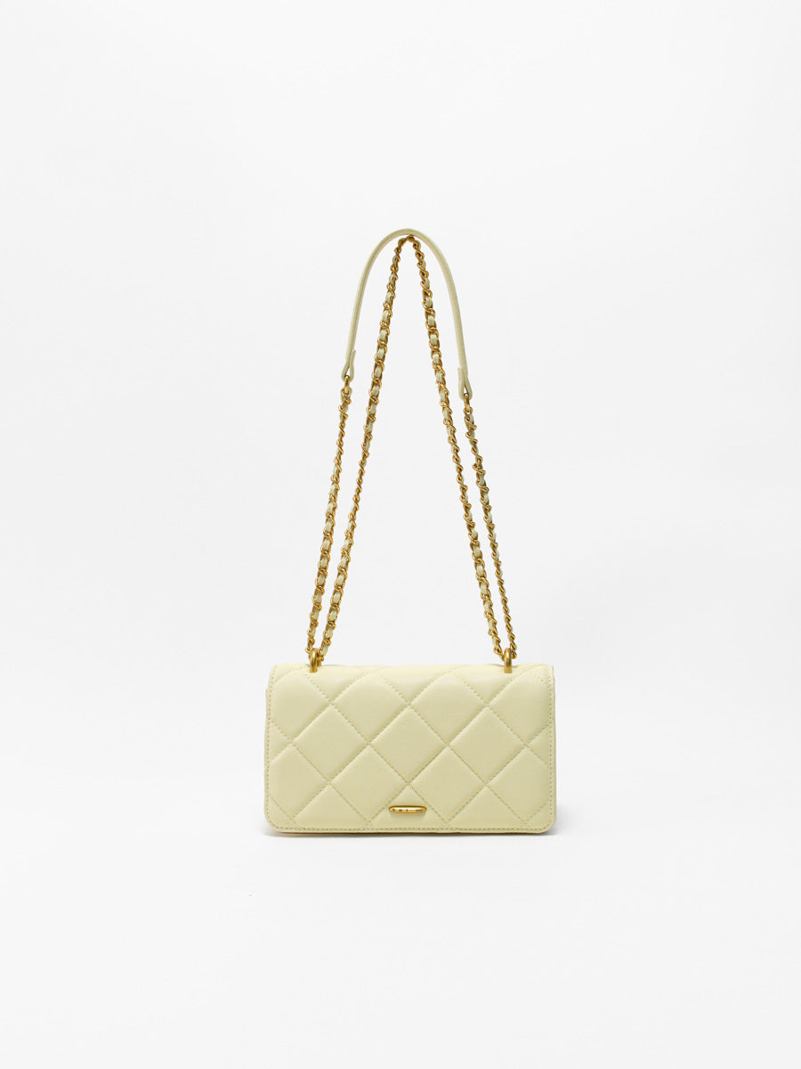 Light luxury diamond quilted chain bag