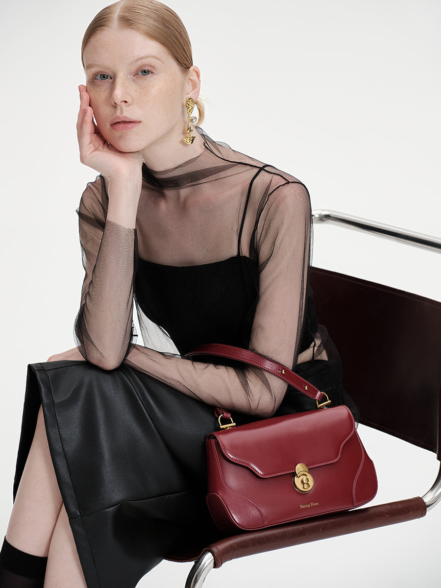 Peach Blossom Face-Underarm Bag Shoulder Bag Crossbody Bag
