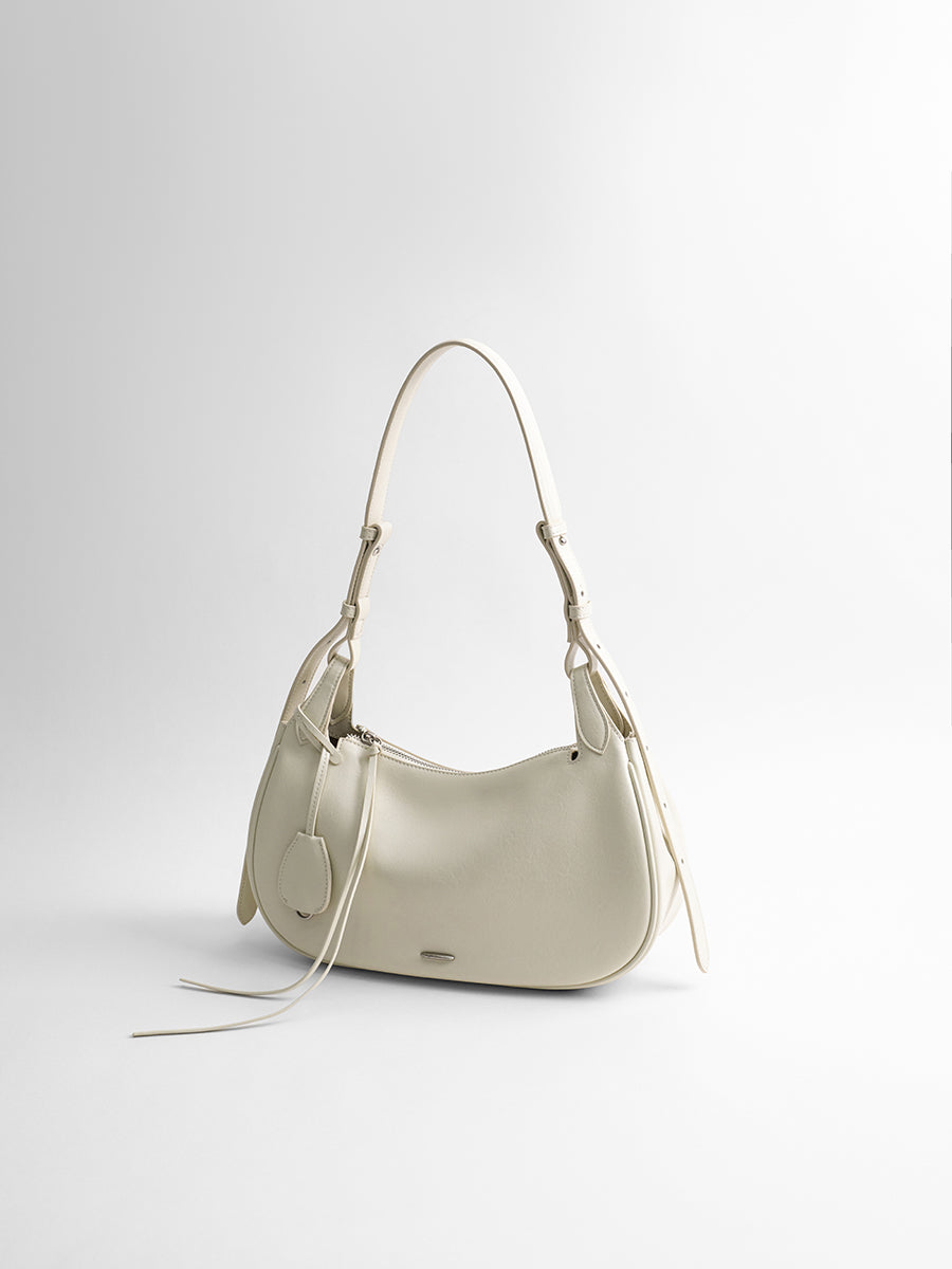 Relaxed designer hobo bag