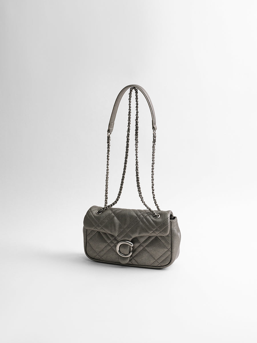 Quilted chain bag