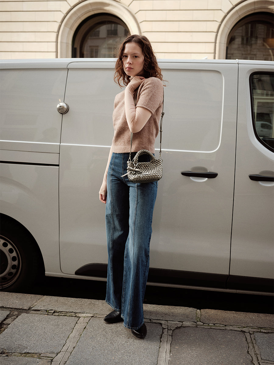 New lightweight luxury woven bag
