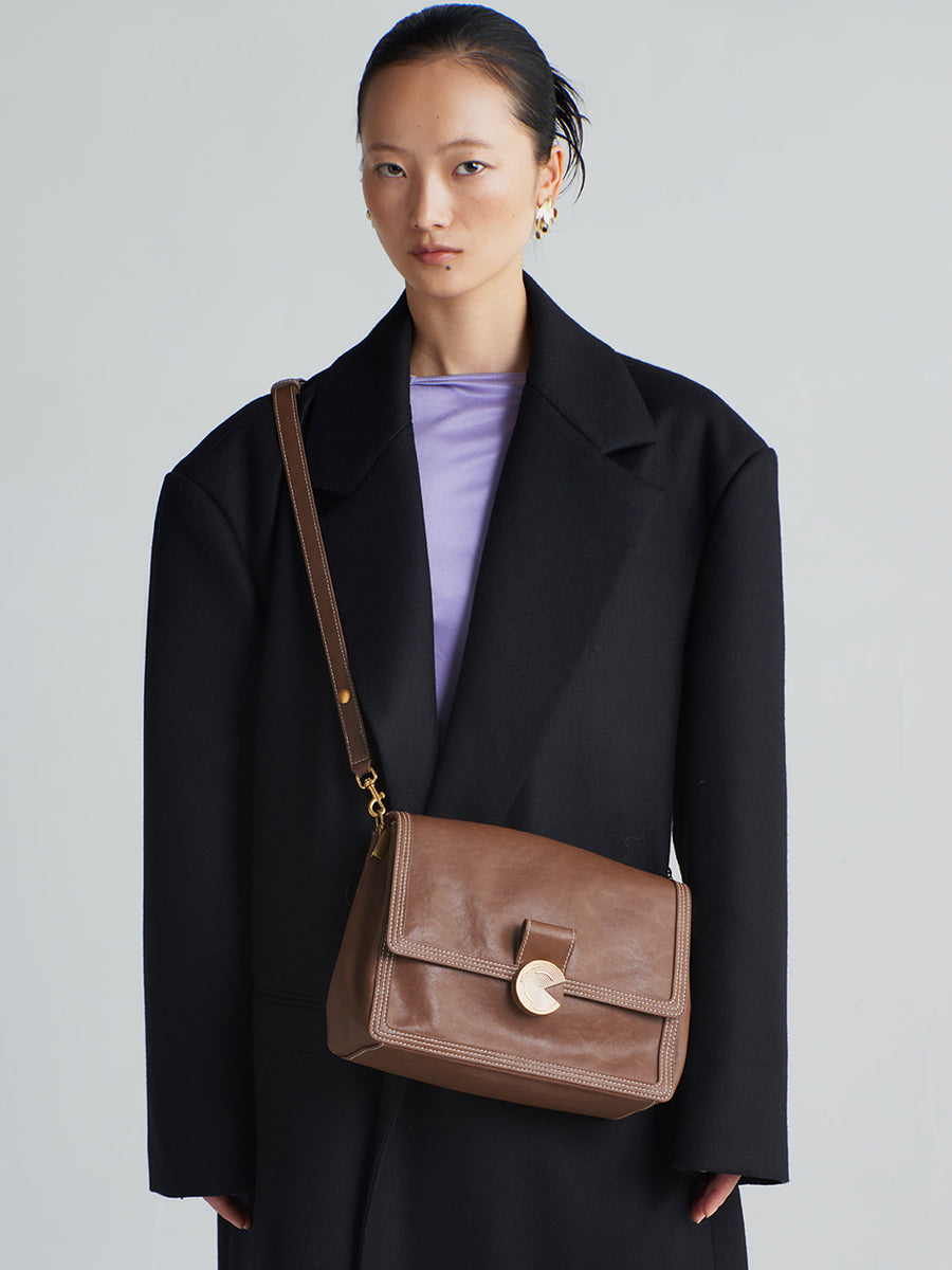 South to North Traveling-Vintage Crossbody Bag