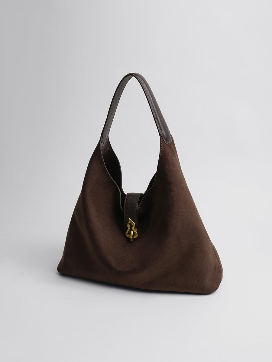 SUEDE CAPSULE COLLECTION TOTE BAG