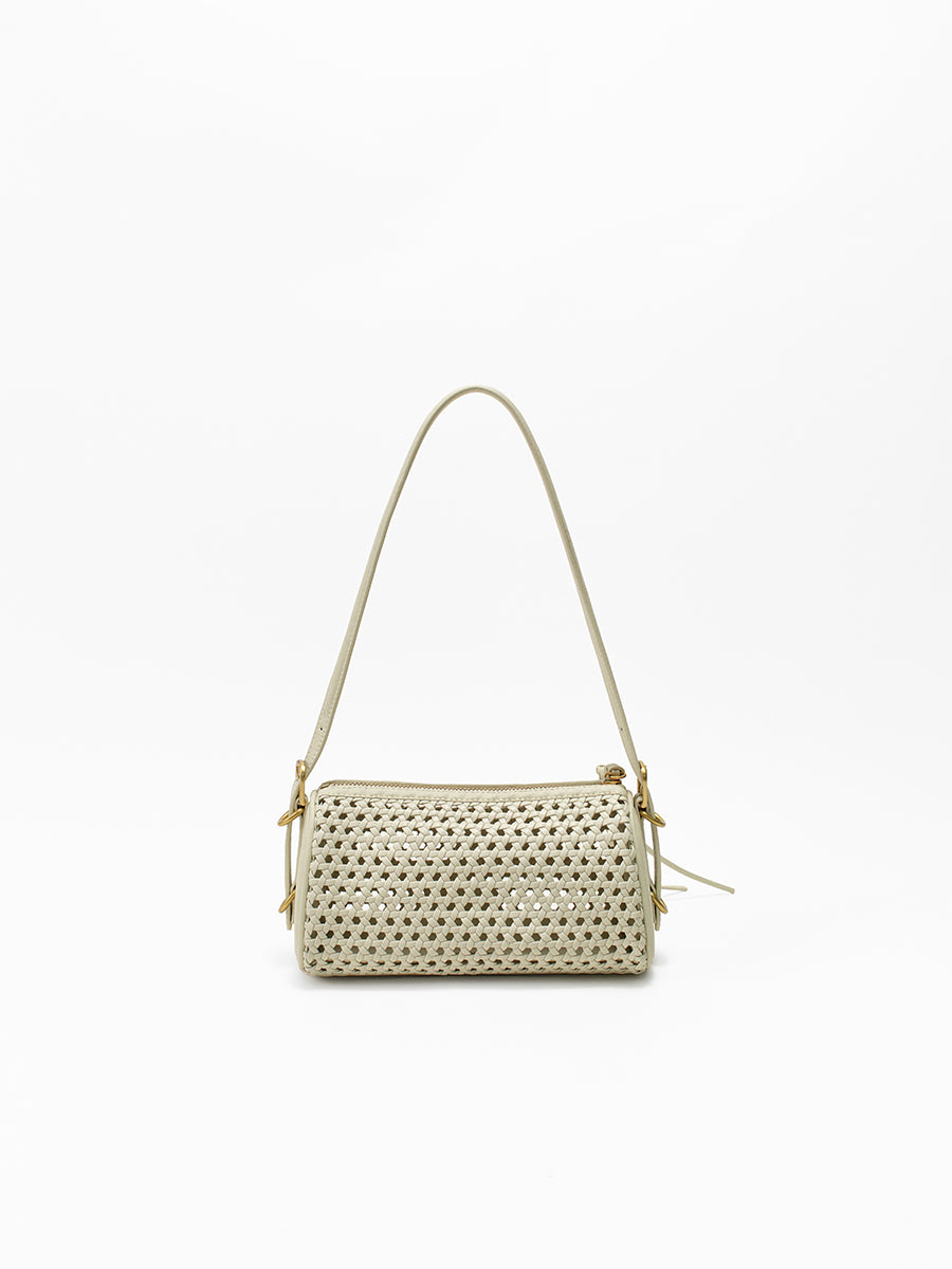 Baguette hollow woven bag