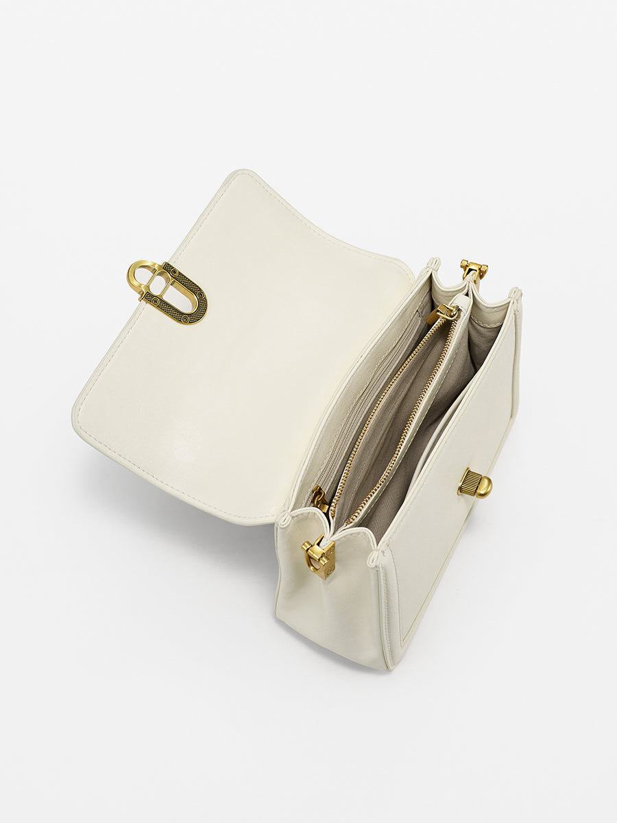 Wheat Language-Square Mini Bag