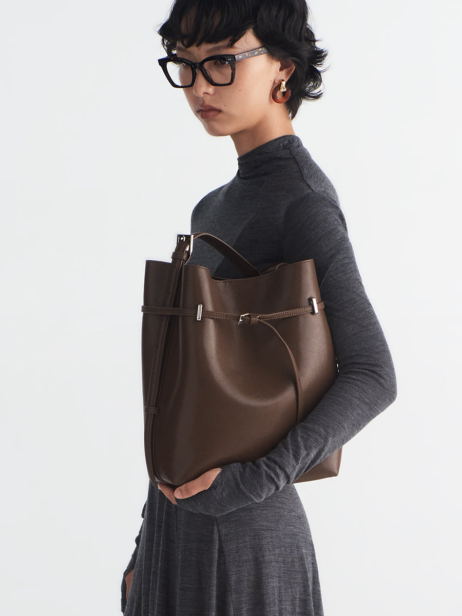 The Wind Rises-Underarm Bucket Bag