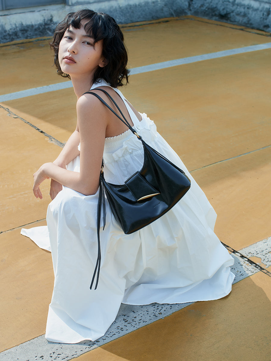 Wind Waiting-Single Shoulder Underarm Tote Bag