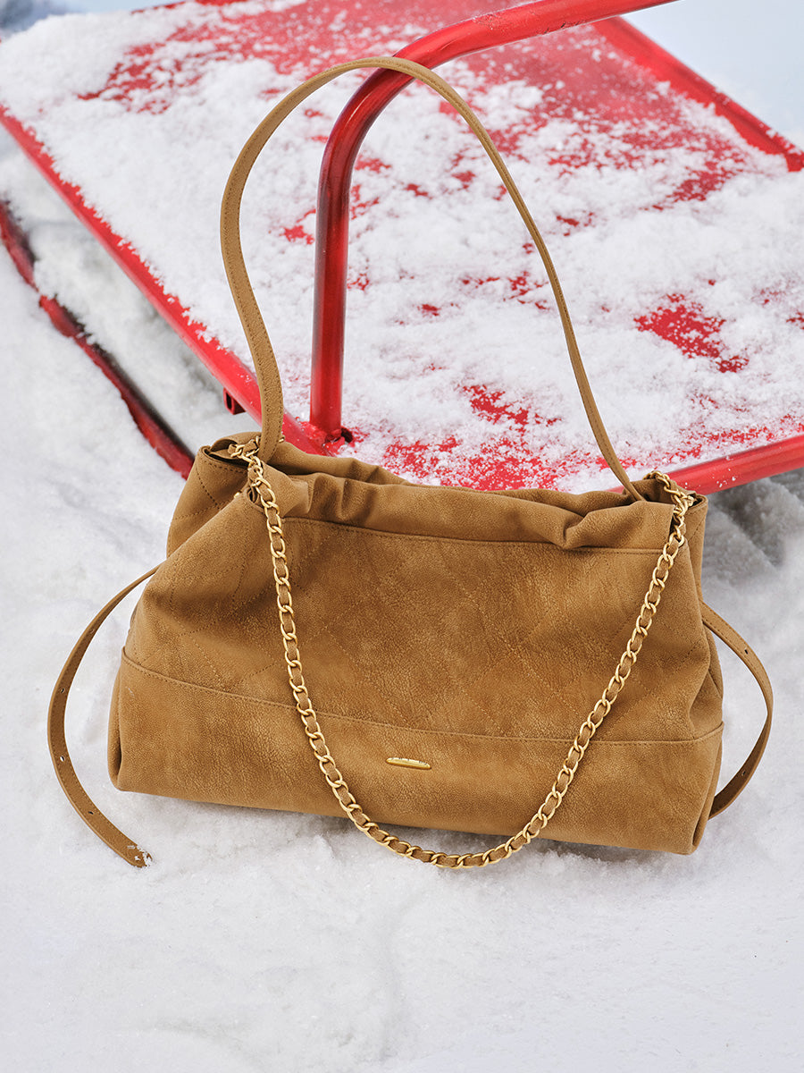 Commuter light luxury large-capacity tote bag