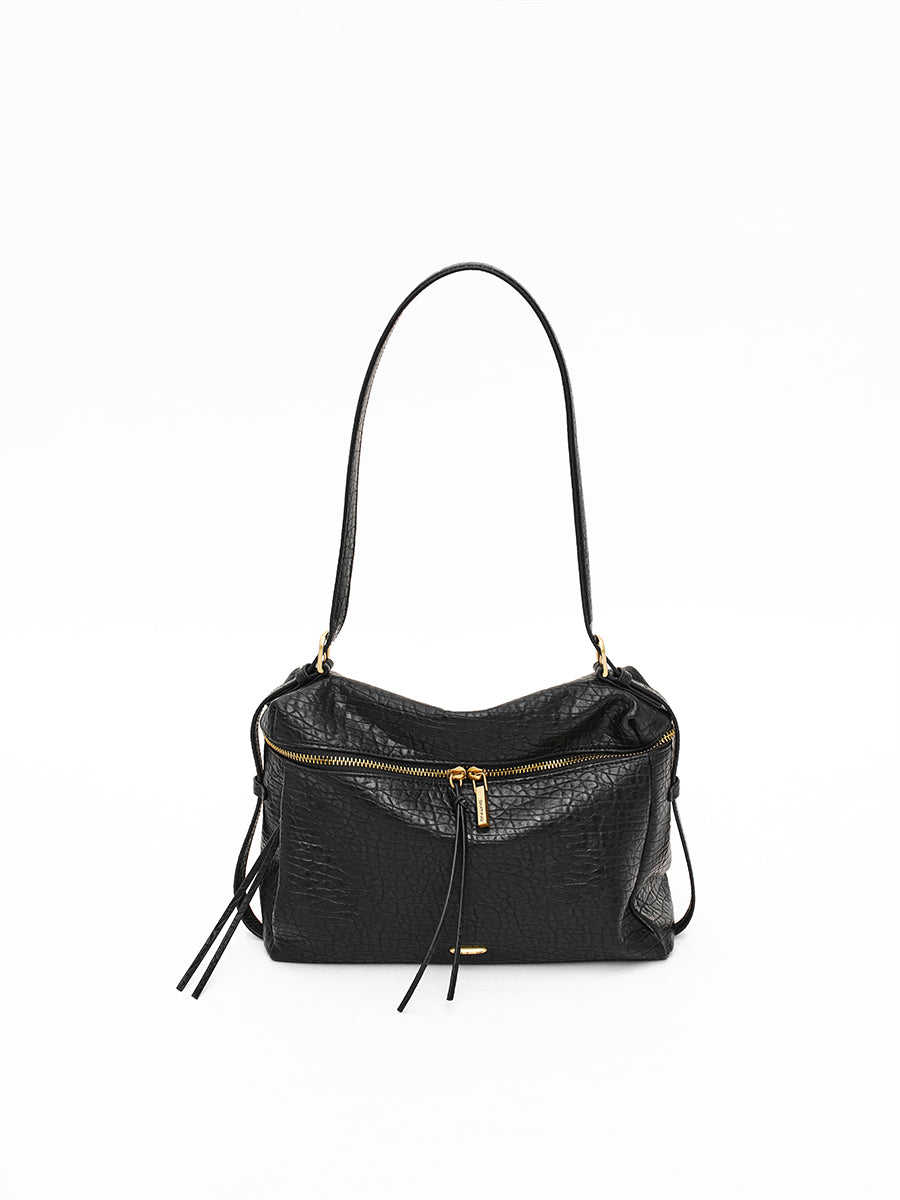 Elephant print retro tote bag