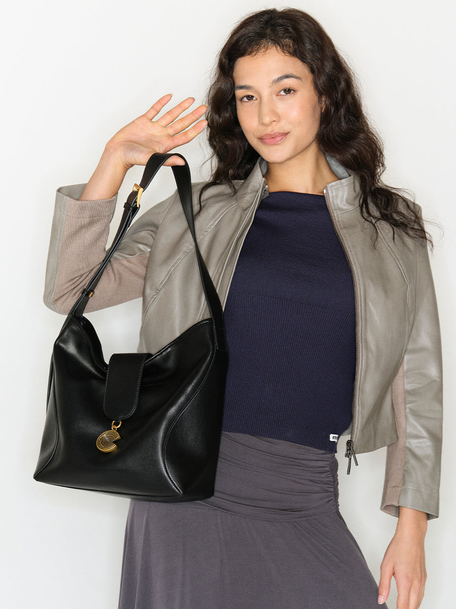 Chiffon-Bucket Bag