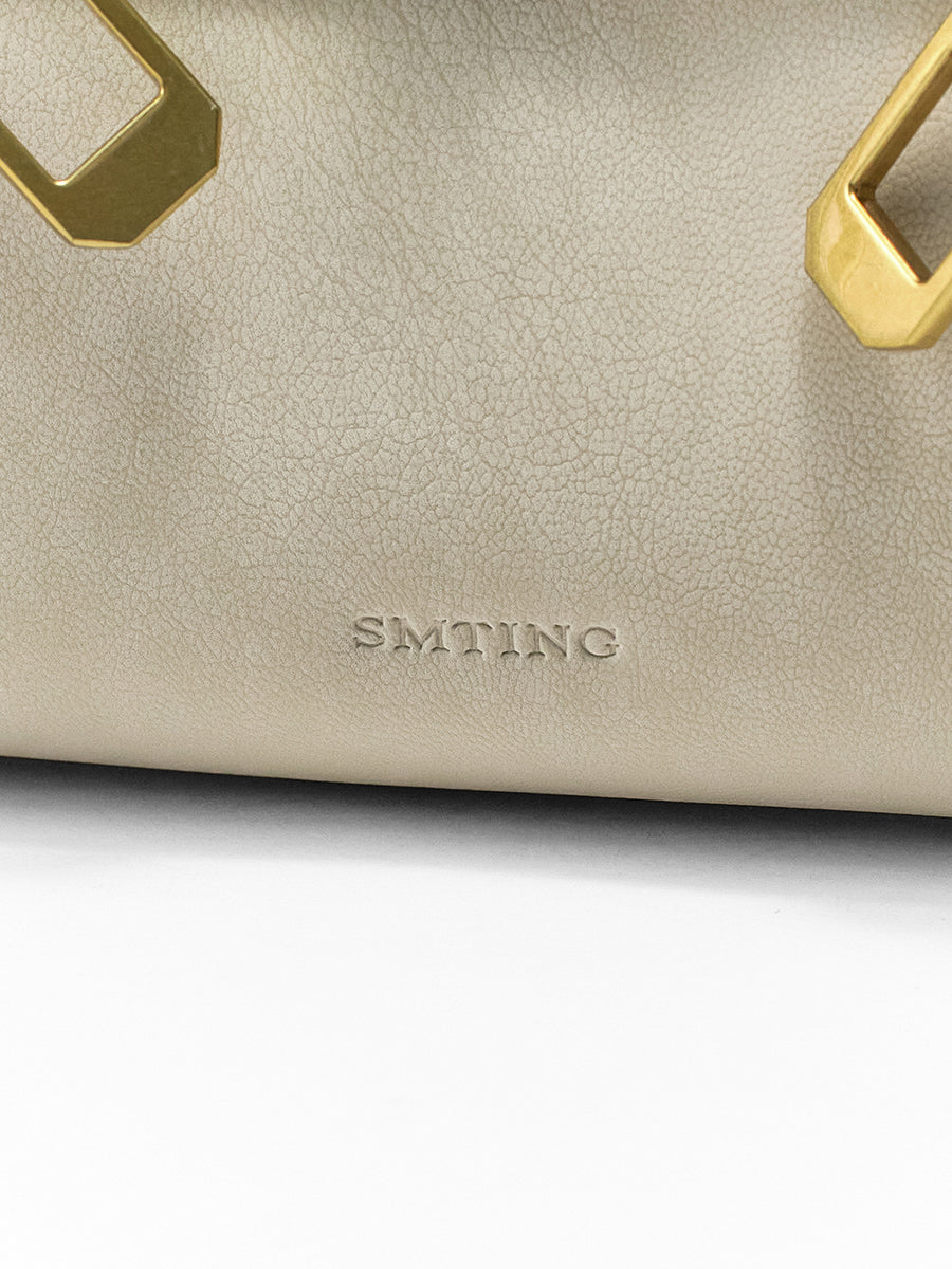 Commute Kelly Bag with Subtle Pearlized Texture