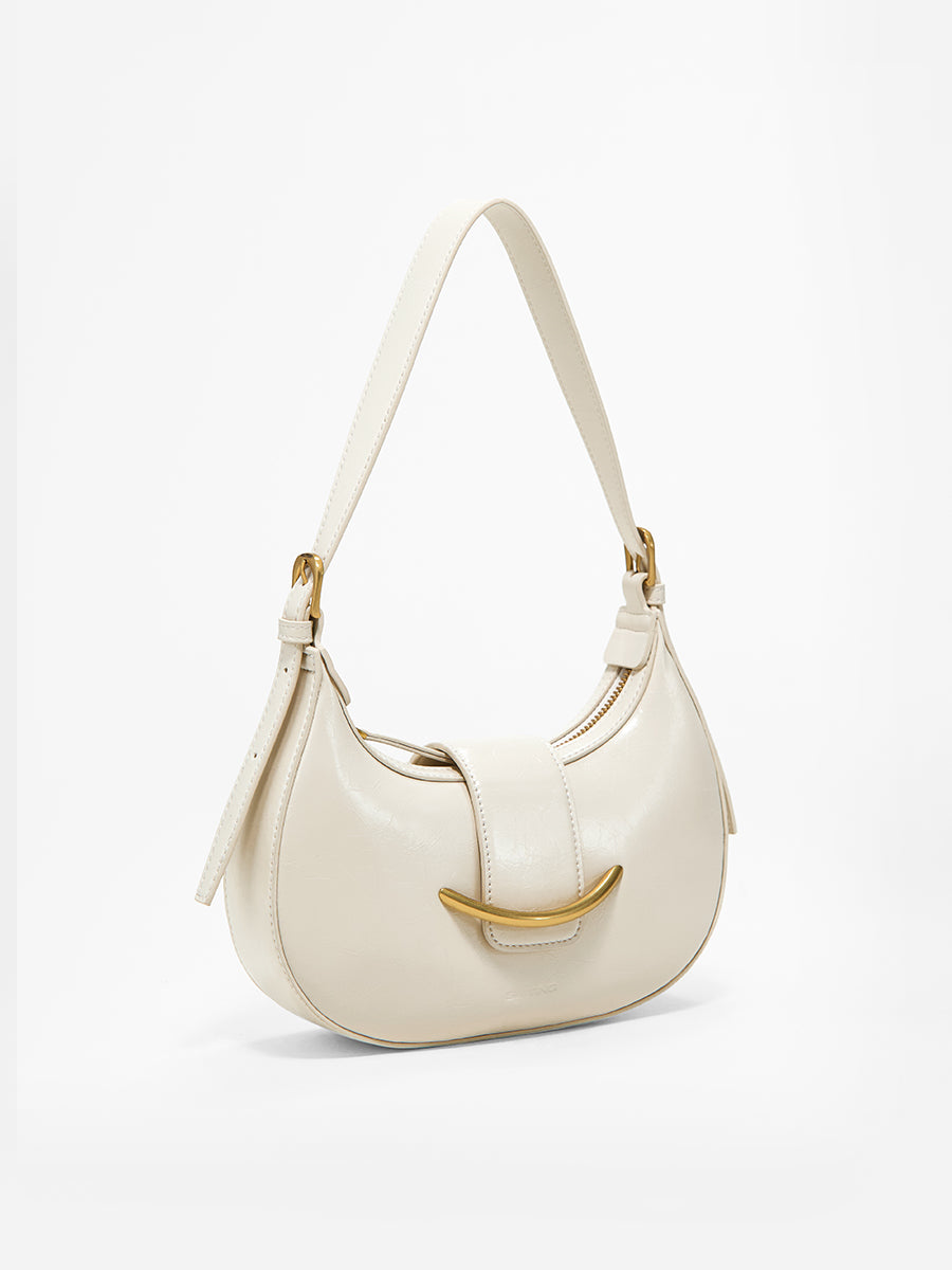 Heart-Crescent Shaped Underarm Bag
