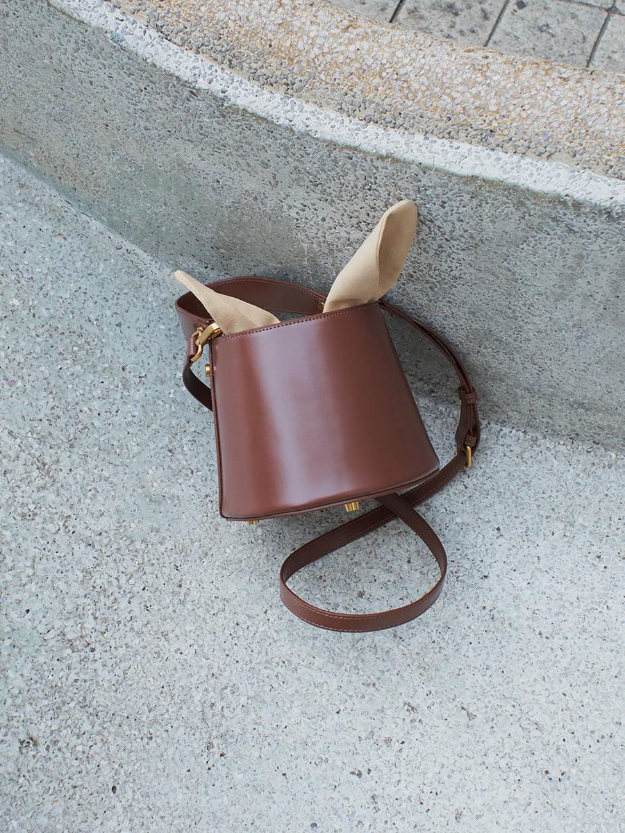 Pearl Chain Bucket Bag