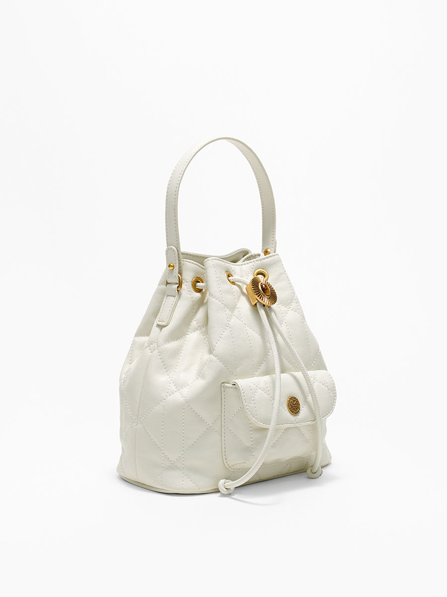 Foamed Cream-Bucket Bag