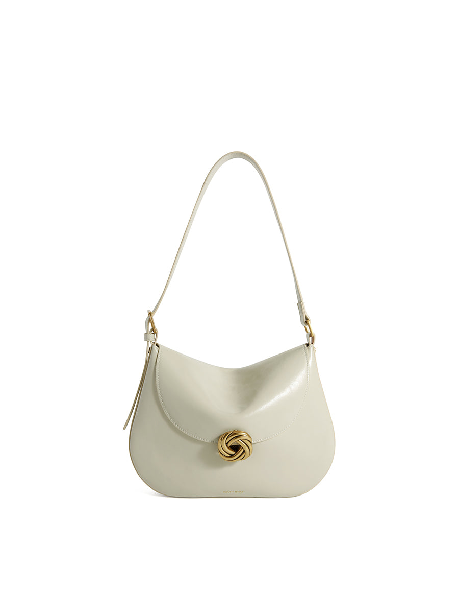 Cloudy Milk Foam-Saddle Bag