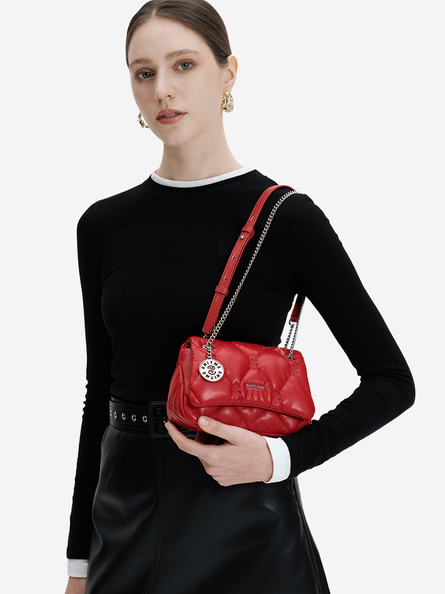 Magic Time-Chain Square Mini Bag