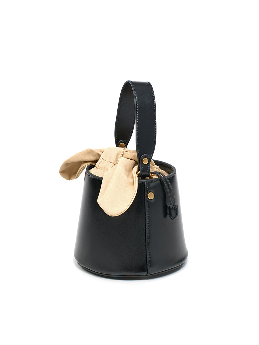 Pearl Chain Bucket Bag