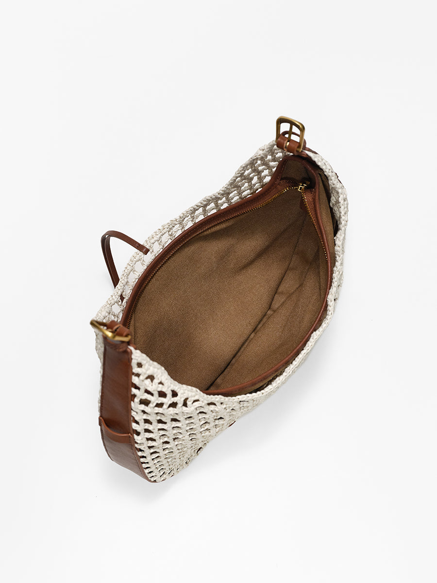 Sunny Day-Saddle Bag Woven Bag