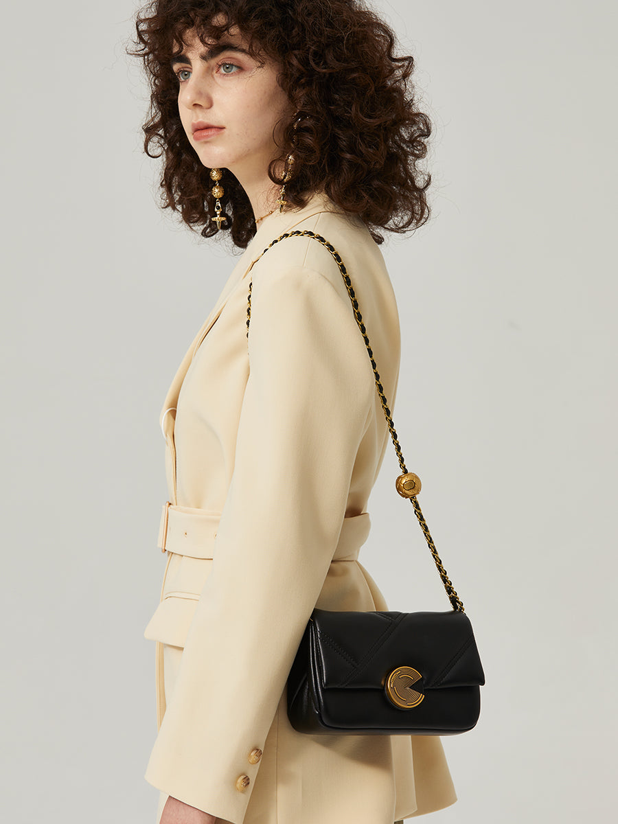 Peach Coconut Milk Jelly-Chain Bag Crossbody Bag