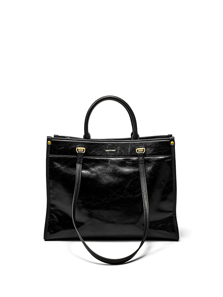Moonlight Lover-Cowhide Handbag Tote Bag