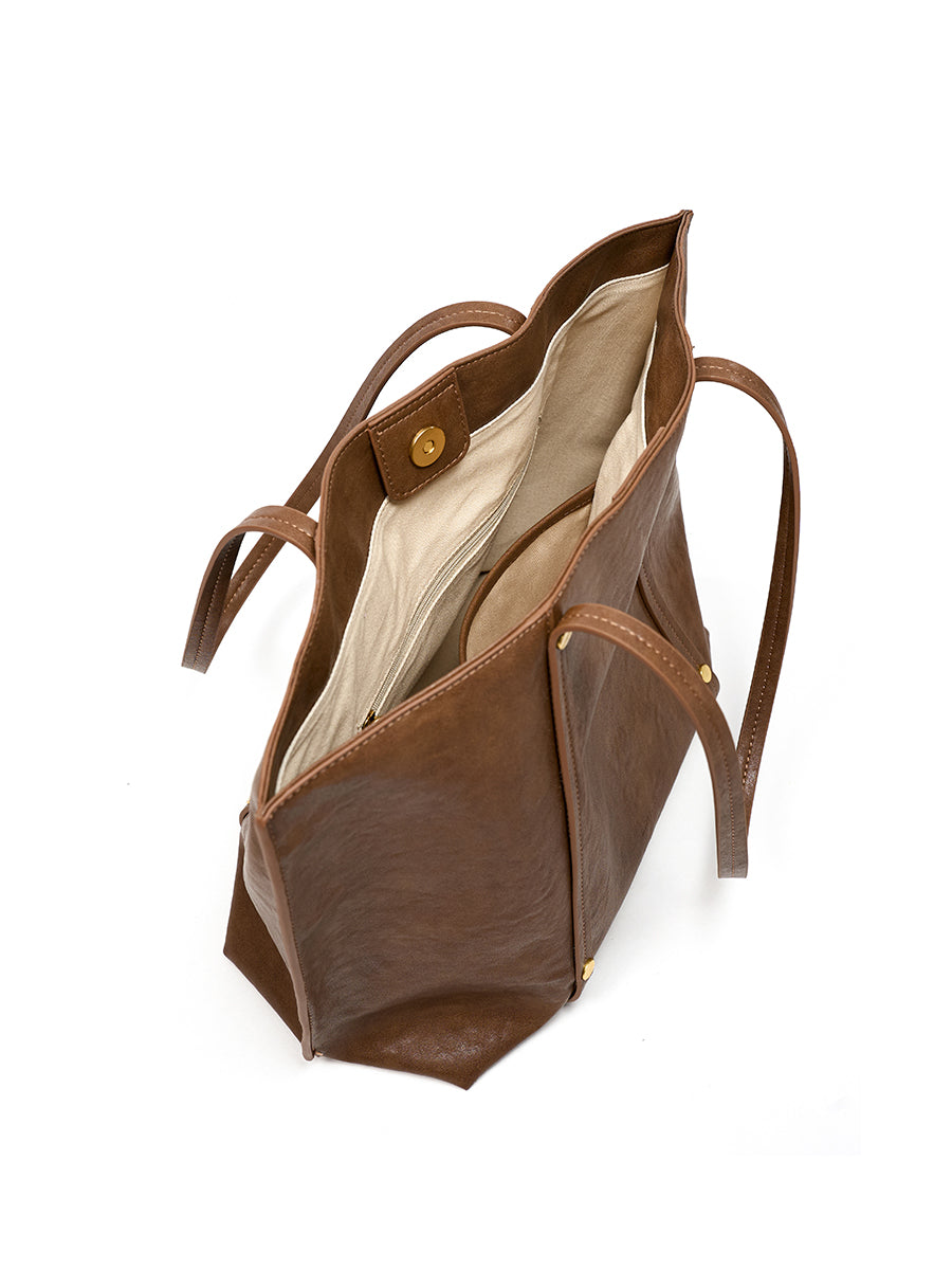 Sandwich Puff-Large Capacity Tote Bag
