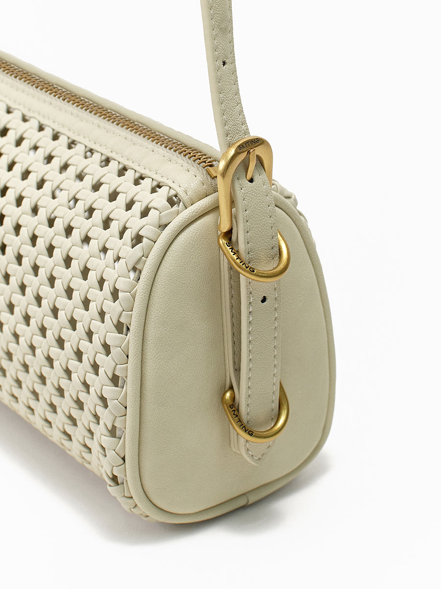 Baguette hollow woven bag