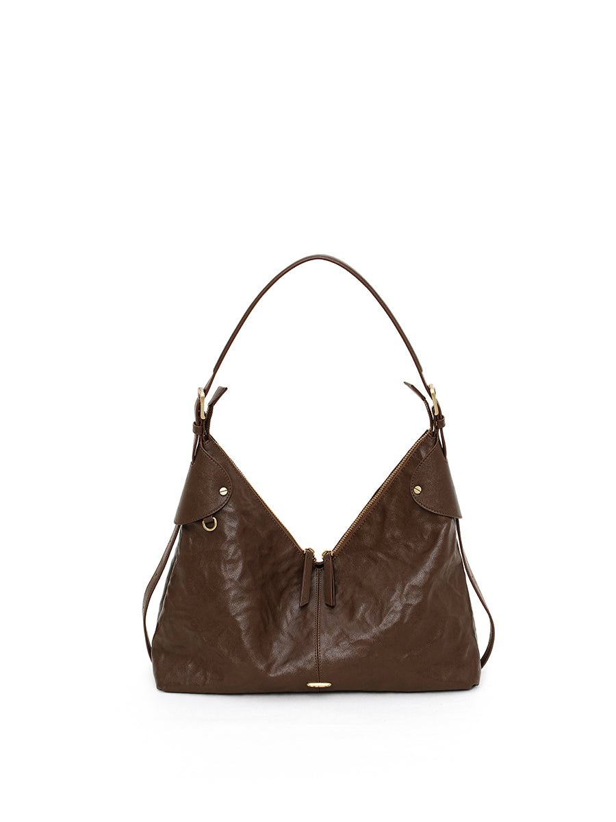 Retro and elegant underarm tote bag