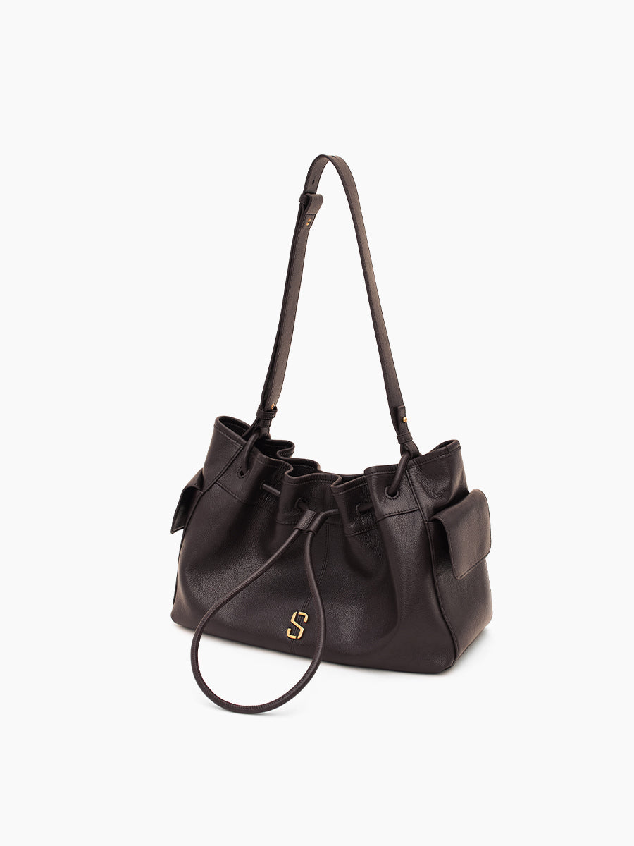 Large Capacity Light Luxury Bucket Bag