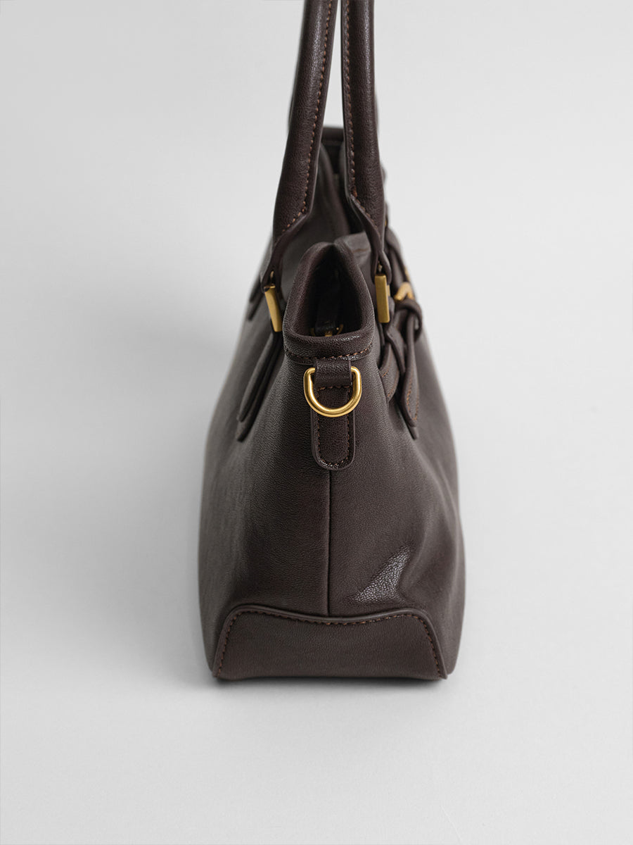 leather handbag