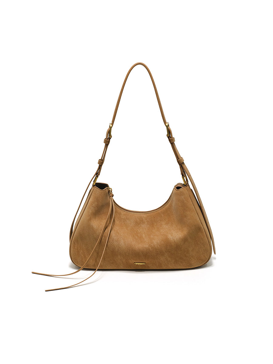 Arc-shaped retro exquisite tote bag