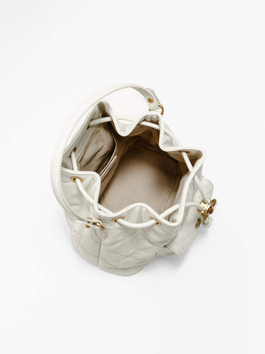 Foamed Cream-Bucket Bag