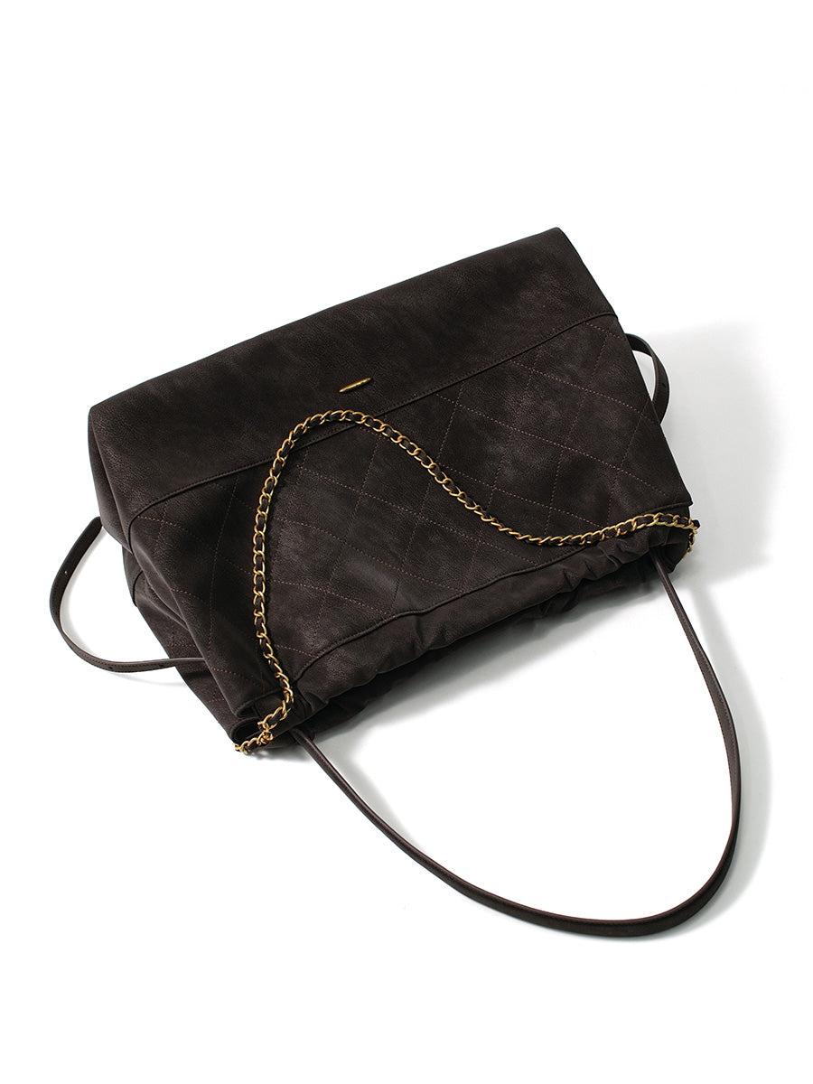 Commuter light luxury large-capacity tote bag