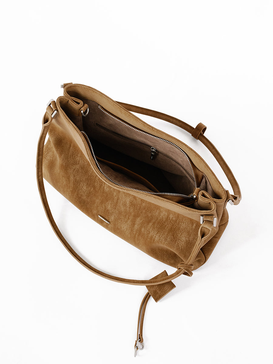 Minimalist elegant textured tote bag