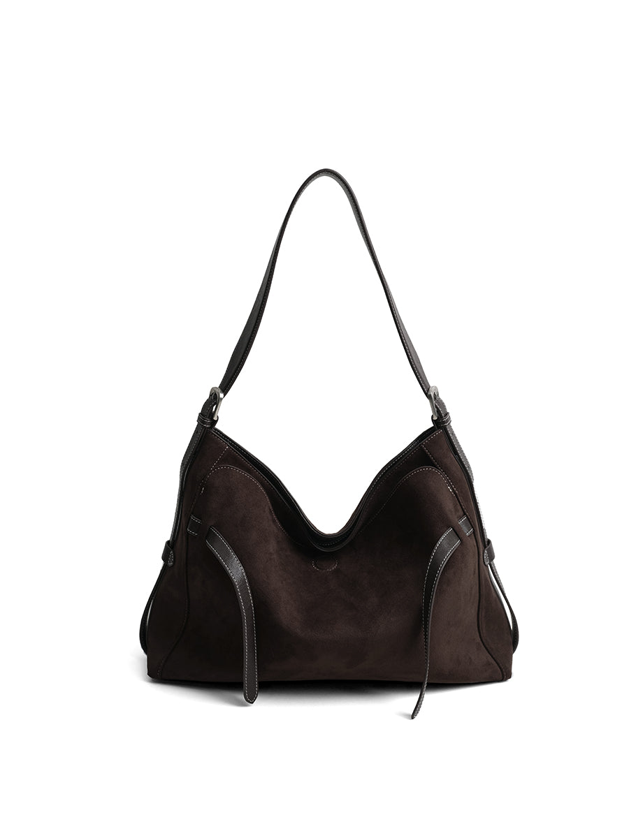 SUEDE CAPSULE COLLECTION TOTE BAG