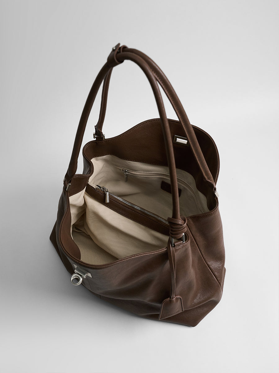Minimalist hobo bag