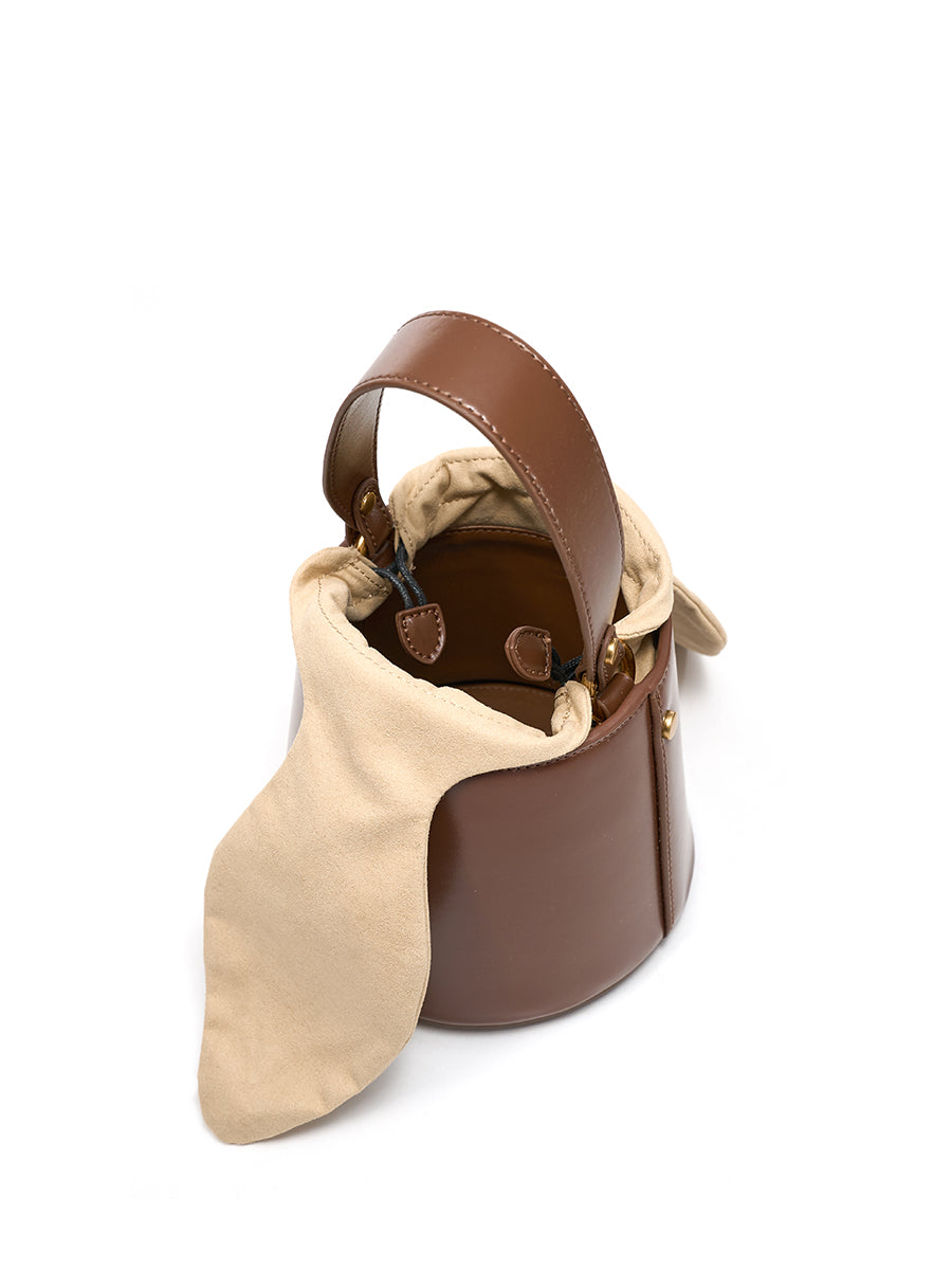 Pearl Chain Bucket Bag