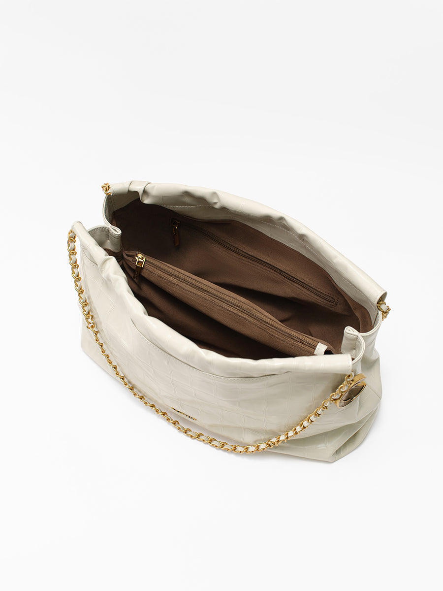 Fashionable retro commuting tote bag
