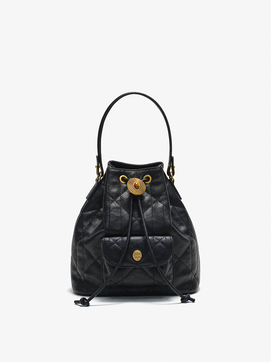 Foamed Cream-Bucket Bag