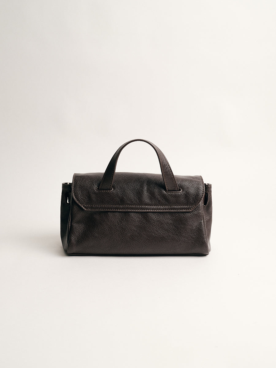 FIRST-LAYER COWHIDE HANDBAG