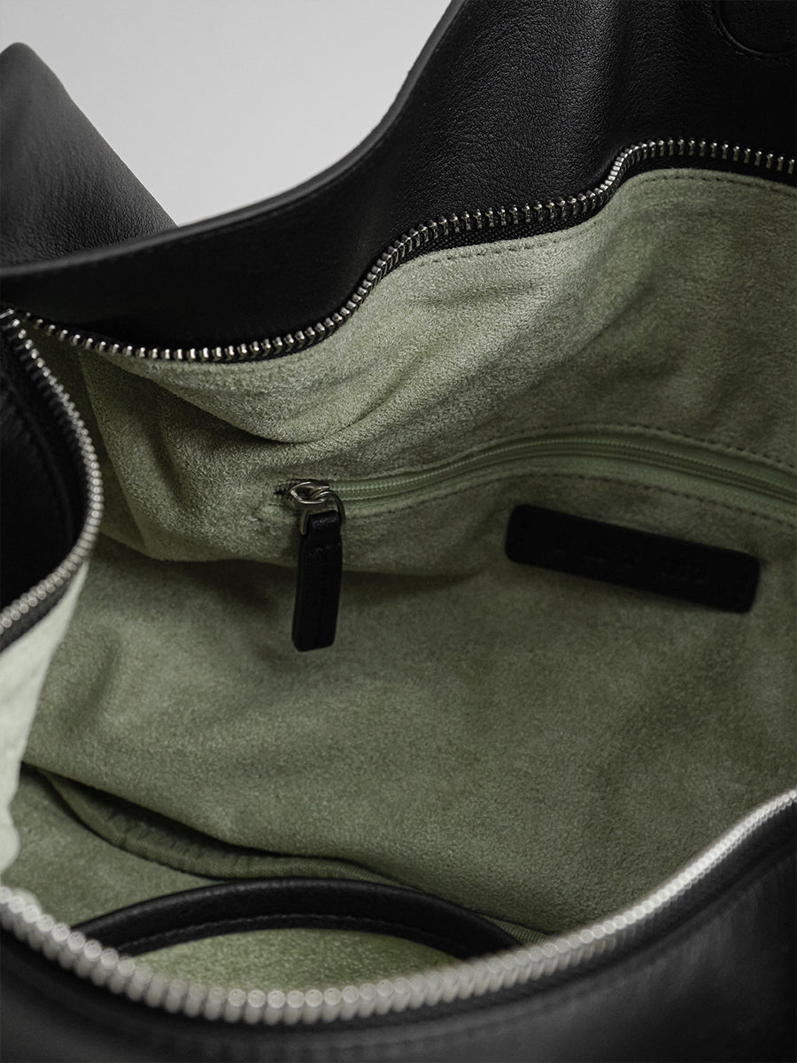 First-layer cowhide shoulder bag