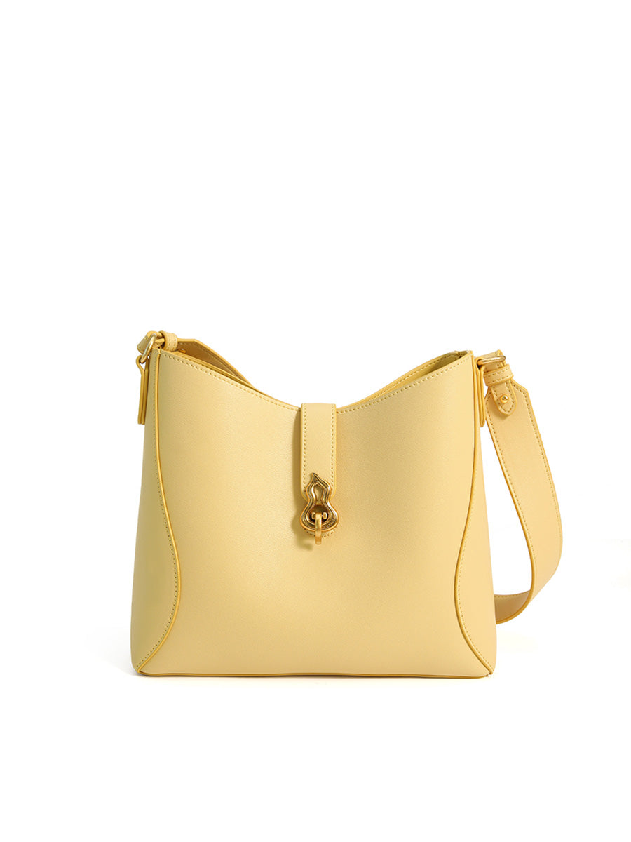 Large-capacity bucket bag for daily commuting